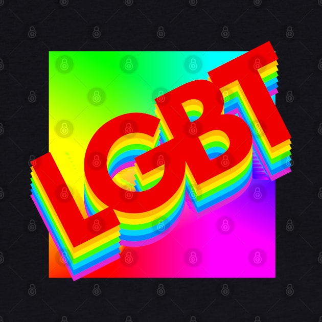 LGBT Rainbow Logo by DankFutura